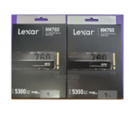 LEXAR LNM760 internal 1TB SSD M.2 PCIe Gen 4*4 NVMe 2280 SSD, LNM760X001T-RNNNG