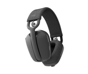 Logitech Zone Vibe 100 Lightweight Wireless Over-Ear Headphones with Noise Canceling Microphone, Advanced Multipoint Bluetooth Headset