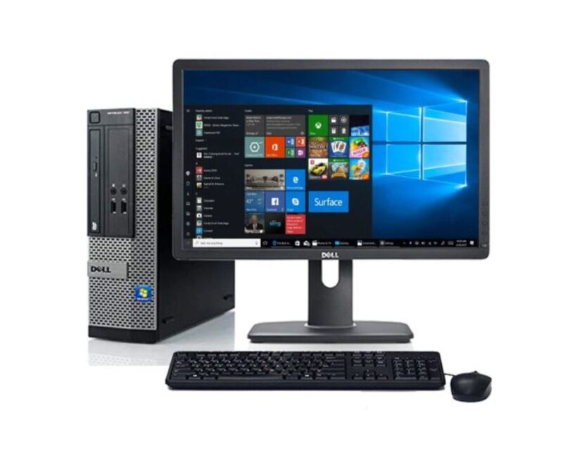 Dell OptiPlex SFF core i5 4gb ram 500gb hdd with 19 inches monitor